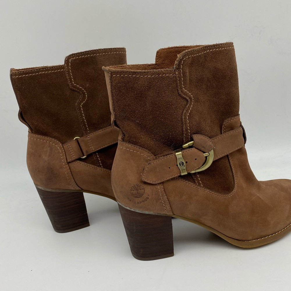 Timberland Earthkeepers Rudston Brown Heeled Boots Minimal Ware